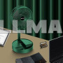 Сенсорний складний вентилятор Folding Fan USB зарядний